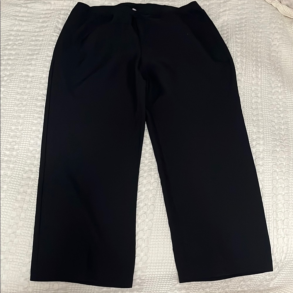 Chic Black Wide-Leg Pants
